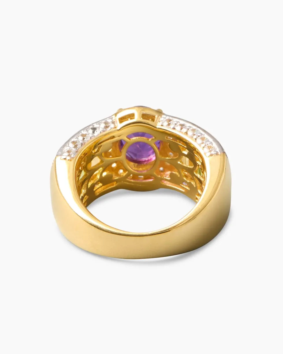 Ring mit Multi-Edelsteinen