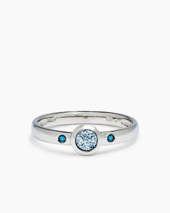 Ring mit Osmium und Brillanten
