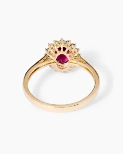 Ring mit Pink Turmalin & Zirkon