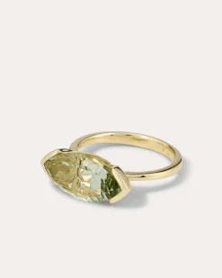 Ring mit Prasiolith