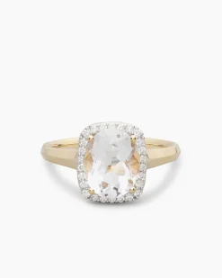 Ring mit Quarz & Brillanten
