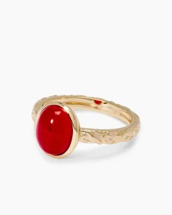 Ring mit Rhodonit