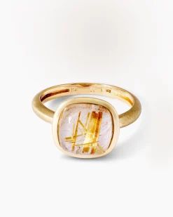 Ring mit Rutilquarz