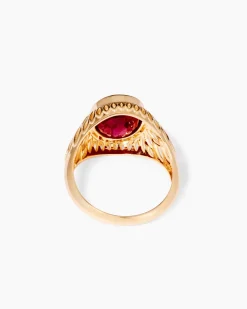 Ring mit Sambia Rubin