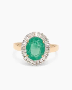 Ring mit Sambia Smaragd