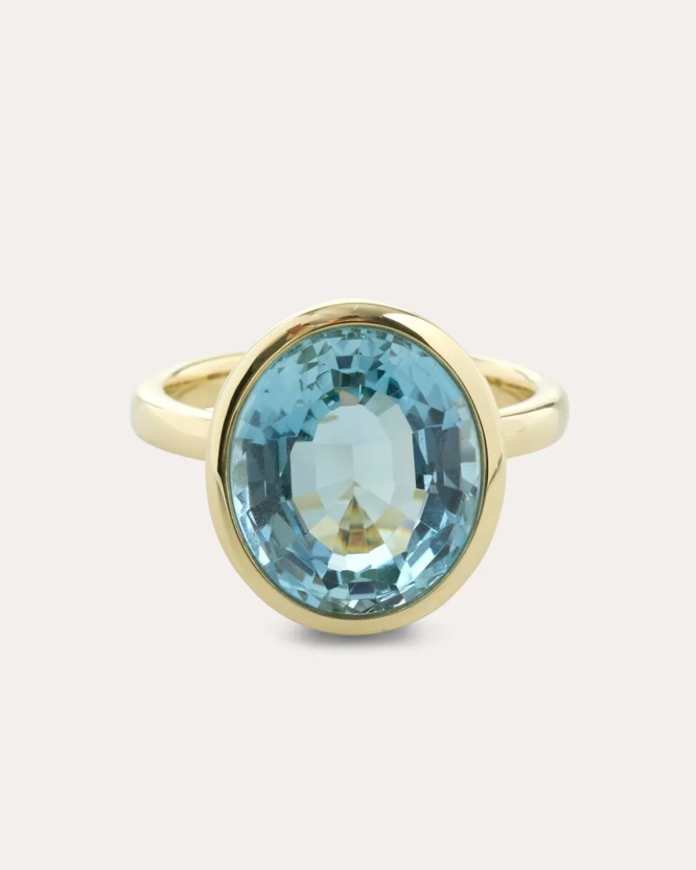 Ring mit Santa Maria Aquamarin