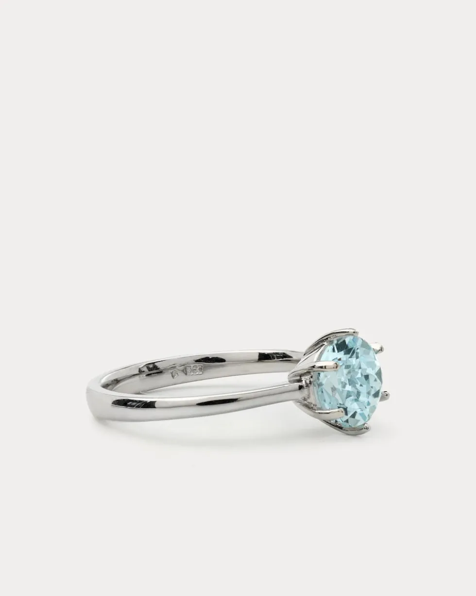 Ring mit Santa Maria Aquamarin