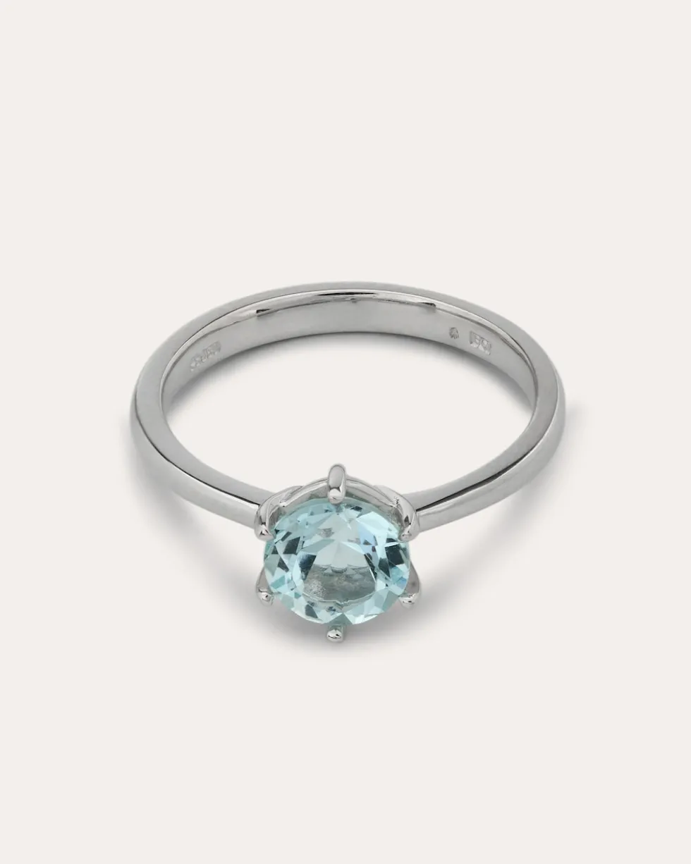 Ring mit Santa Maria Aquamarin