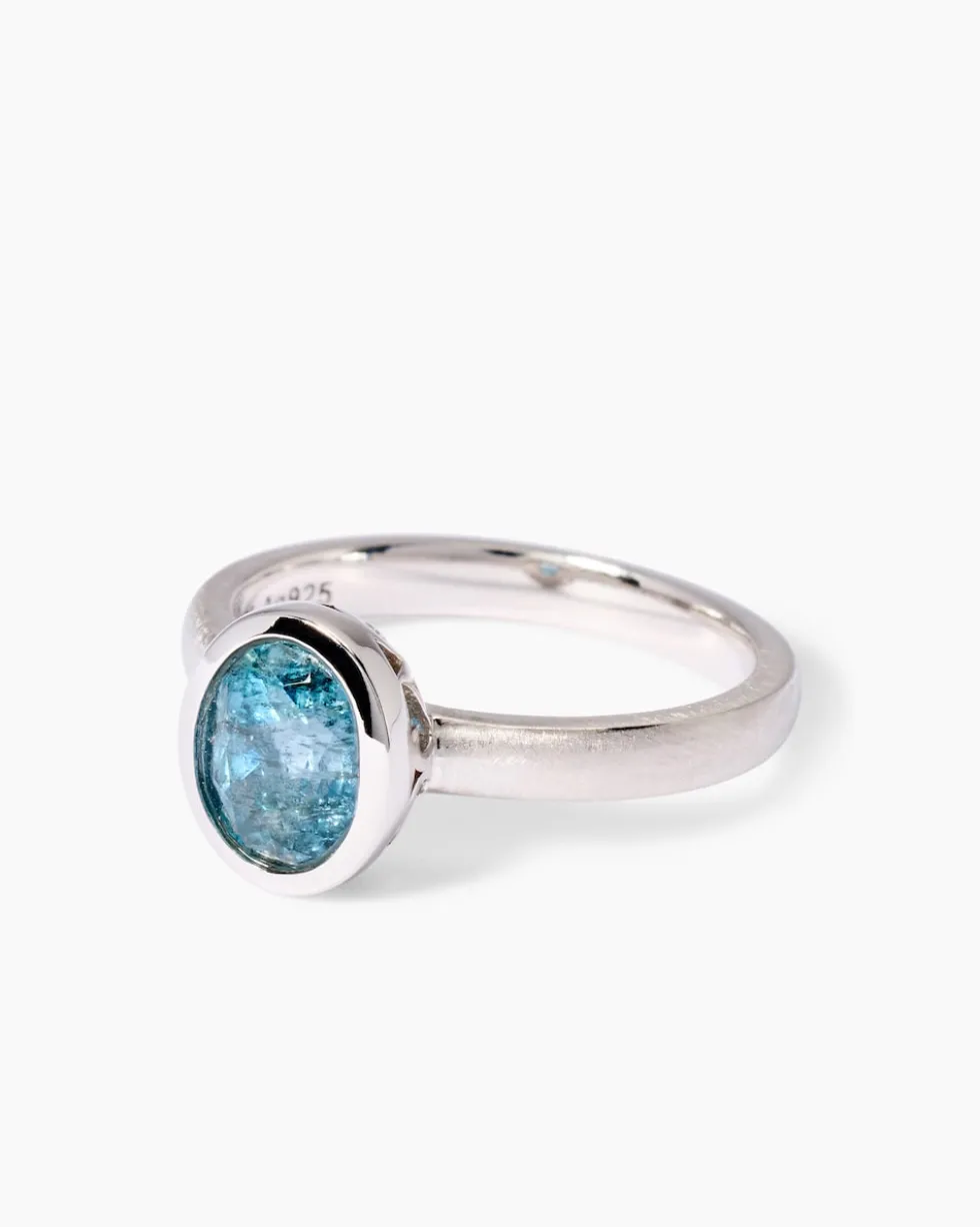 Ring mit Santa Maria Aquamarin