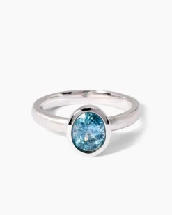 Ring mit Santa Maria Aquamarin
