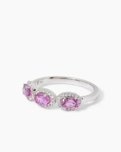 Ring mit Saphir & Brillanten