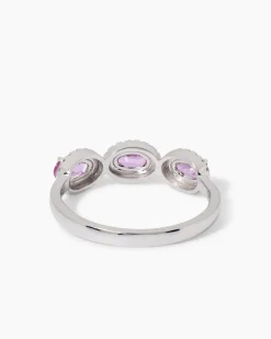 Ring mit Saphir & Brillanten