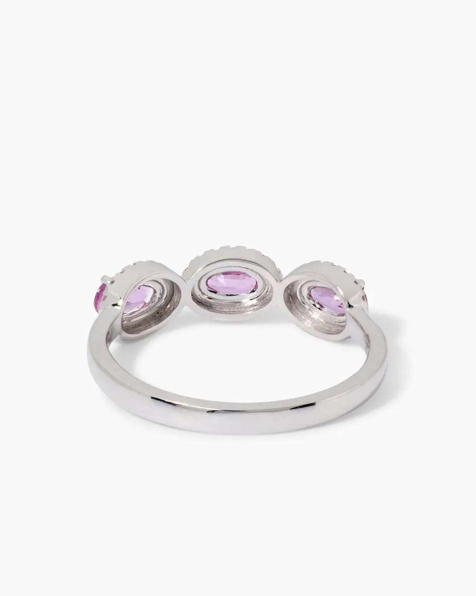Ring mit Saphir & Brillanten