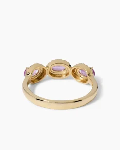 Ring mit Saphir & Brillanten