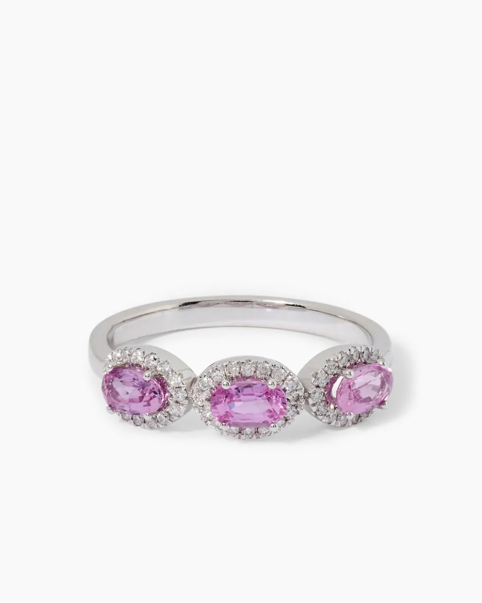 Ring mit Saphir & Brillanten