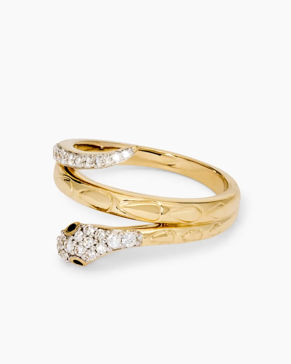 Ring mit Saphir & Brillanten