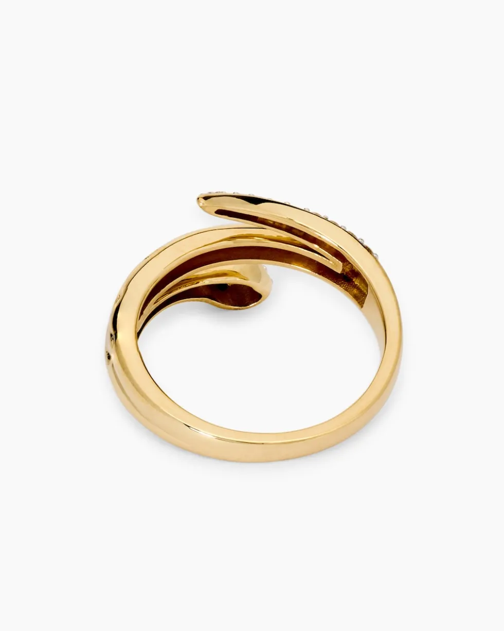 Ring mit Saphir & Brillanten