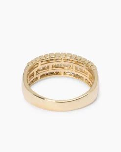 Ring mit Saphir & Diamanten
