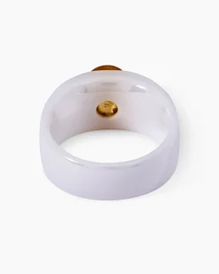 Ring mit Süßwasserzuchtperle