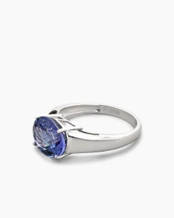 Ring mit Tansanit AAAA