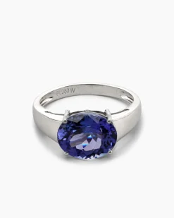 Ring mit Tansanit AAAA