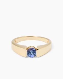 Ring mit Tansanit AAAA