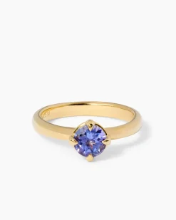 Ring mit Tansanit AAAA