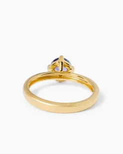Ring mit Tansanit AAAA