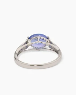 Ring mit Tansanit AAAA+