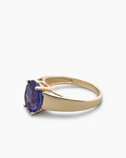 Ring mit Tansanit AAAA