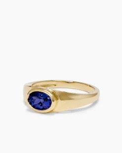 Ring mit Tansanit AAAAA