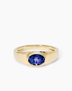 Ring mit Tansanit AAAAA