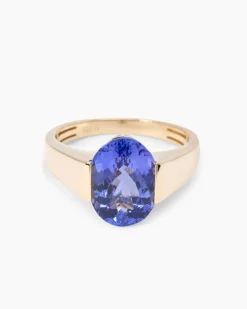 Ring mit Tansanit AAAAA