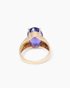 Ring mit Tansanit AAAAA