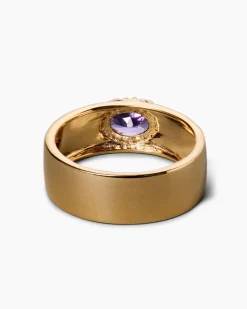 Ring mit Tansanit AAAA und Topas
