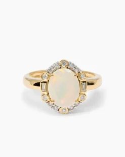 Ring mit äthiopischem Opal