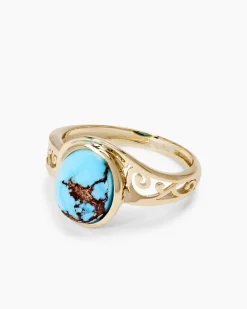Ring mit Türkis