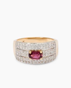 Ring mit Turmalin & Zirkon
