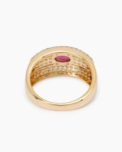 Ring mit Turmalin & Zirkon