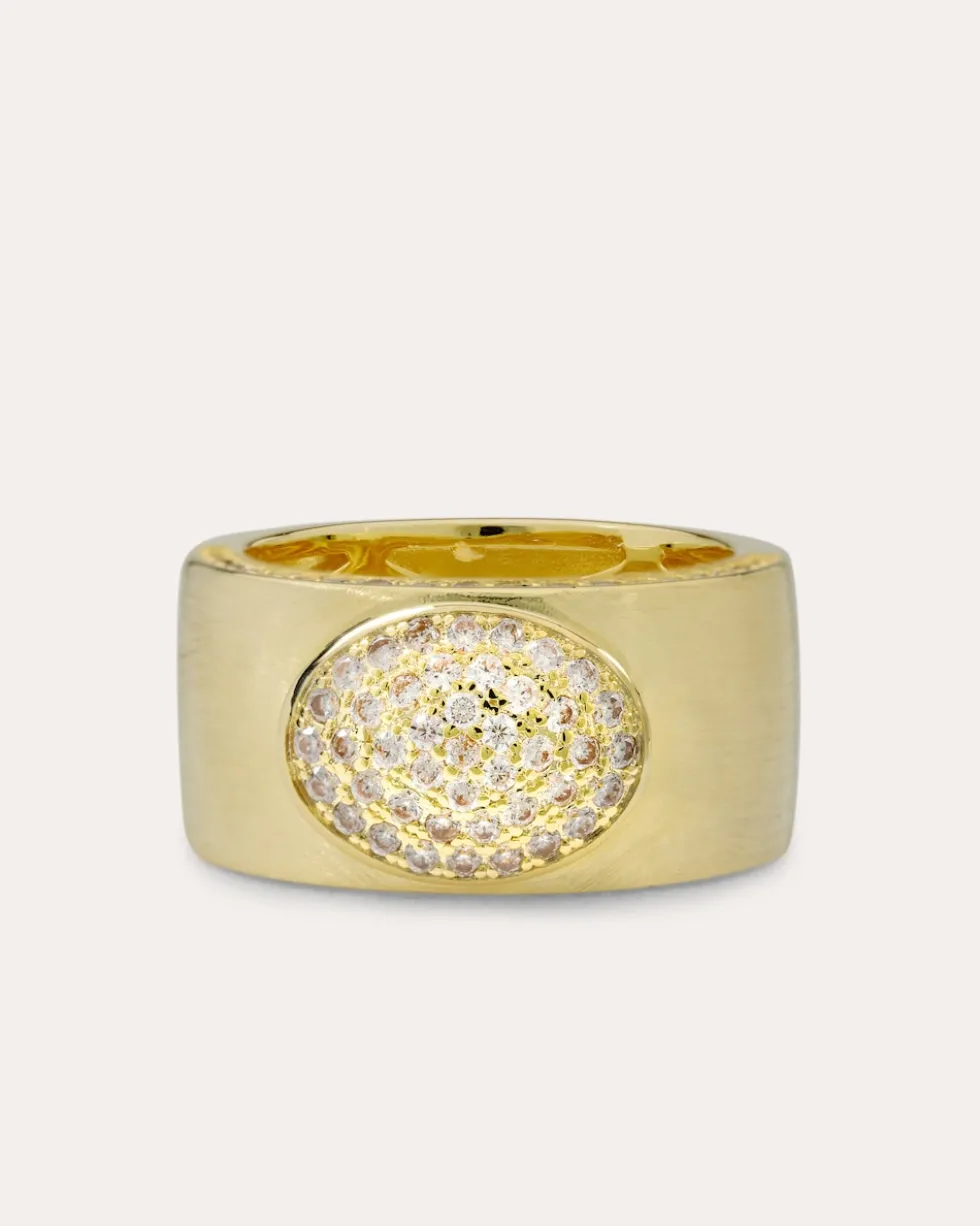 Ring mit Zirkonia