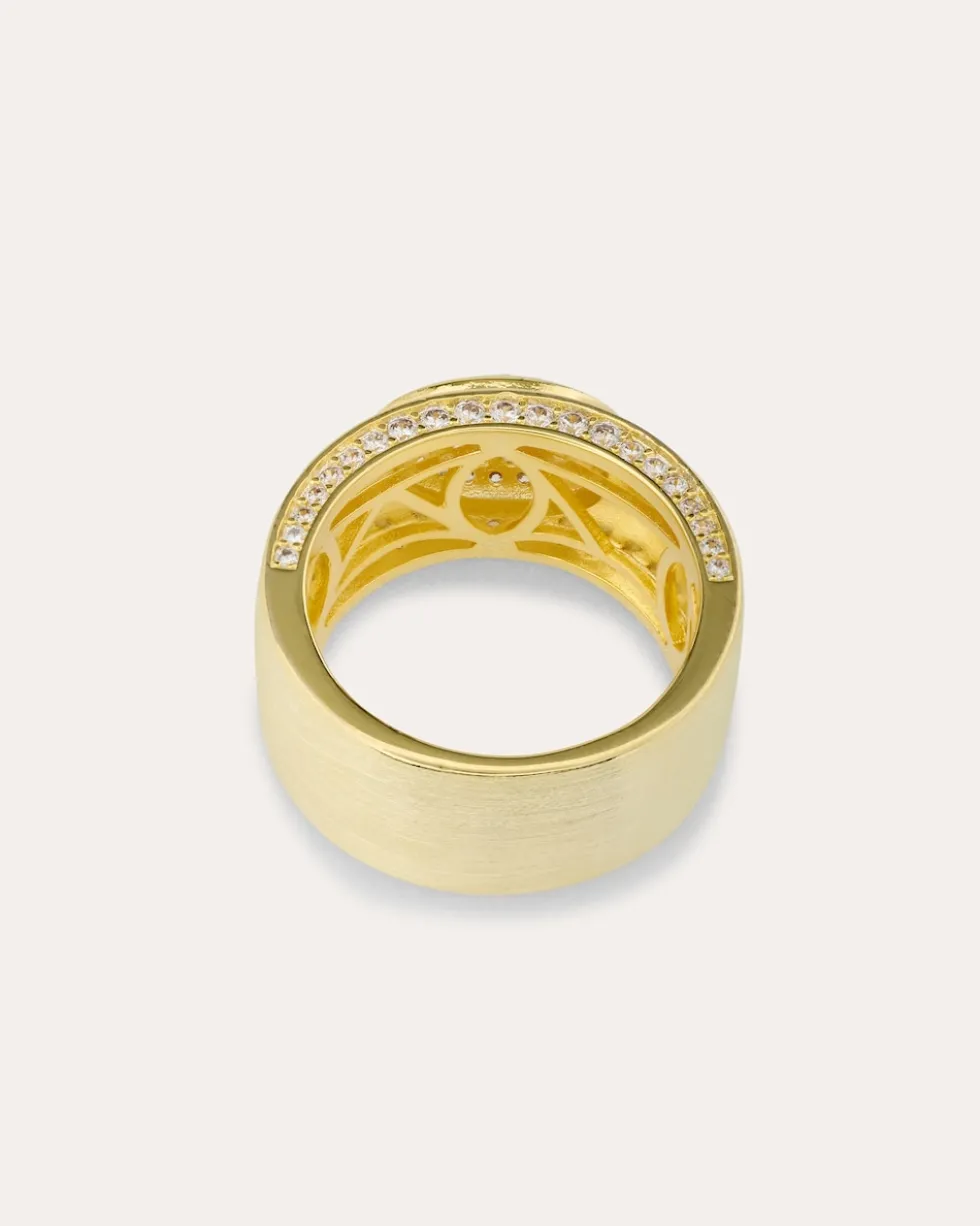 Ring mit Zirkonia