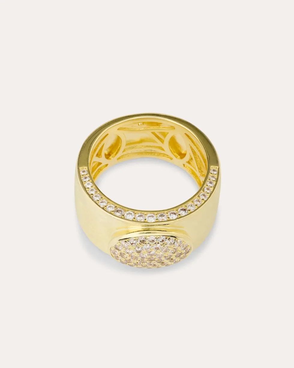 Ring mit Zirkonia