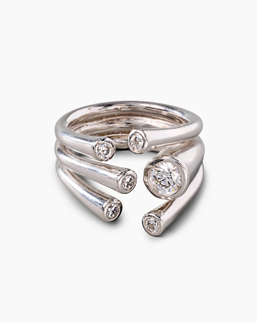 Ring mit Zirkonia