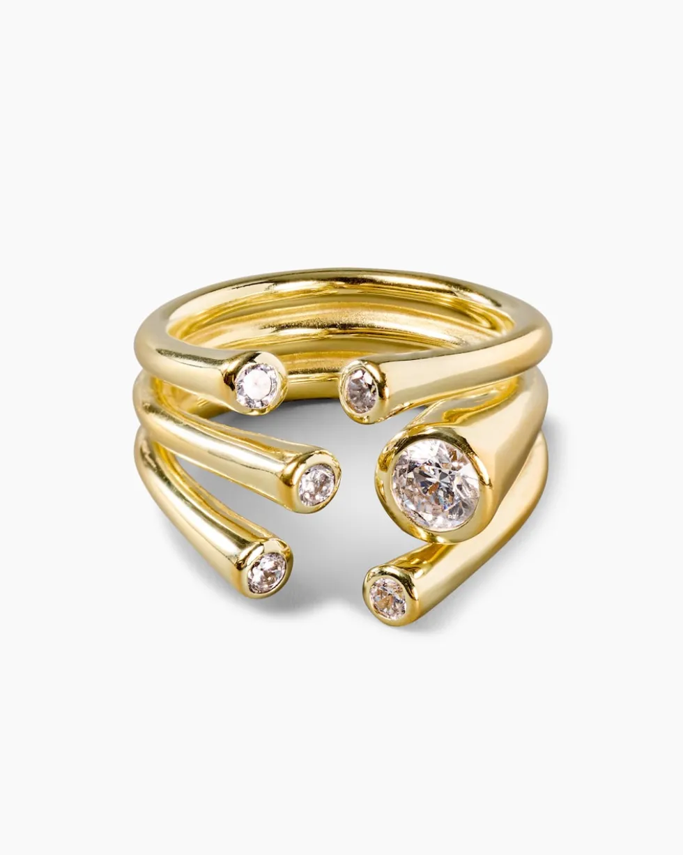 Ring mit Zirkonia