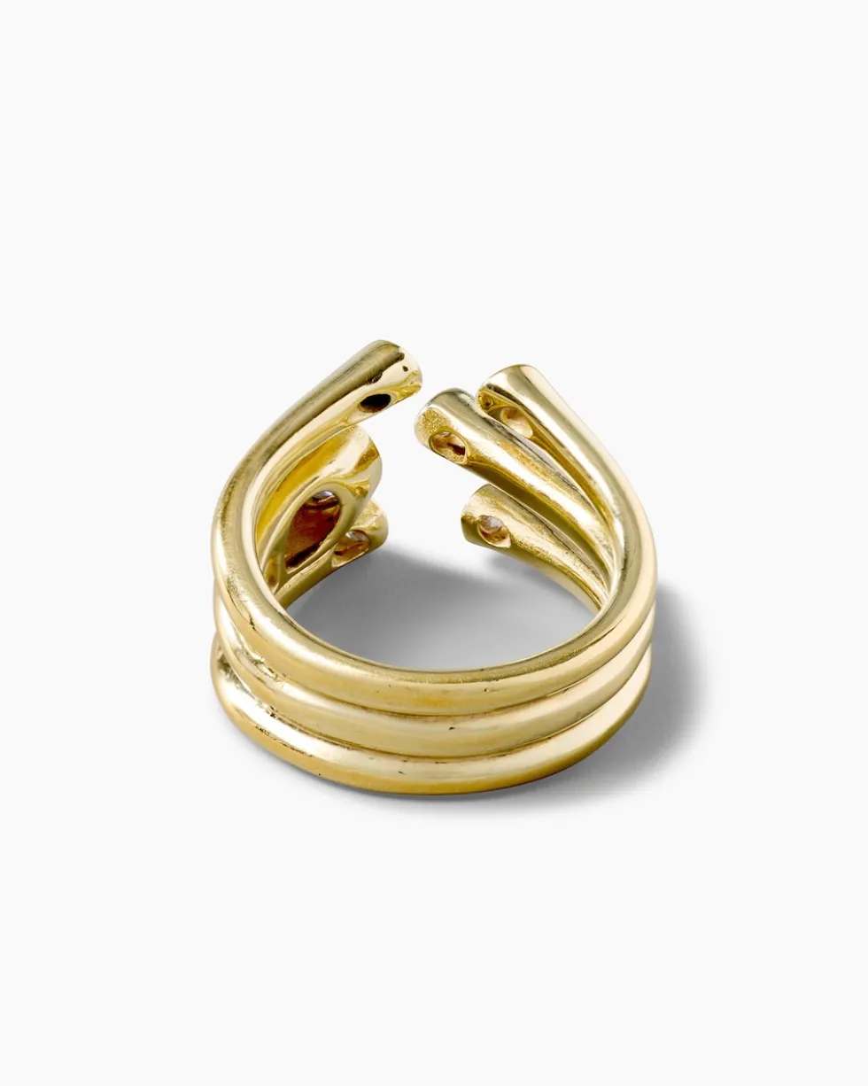 Ring mit Zirkonia