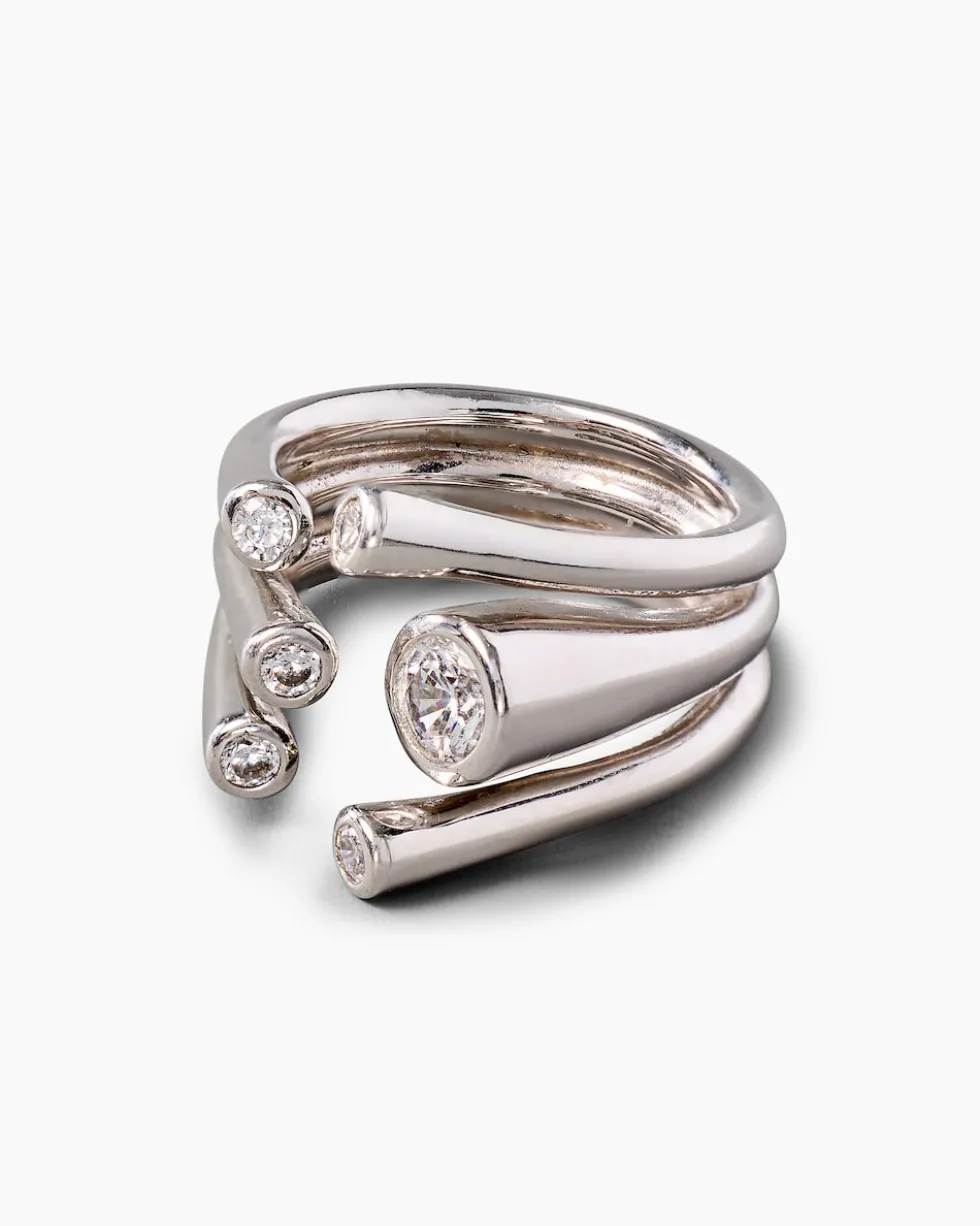 Ring mit Zirkonia
