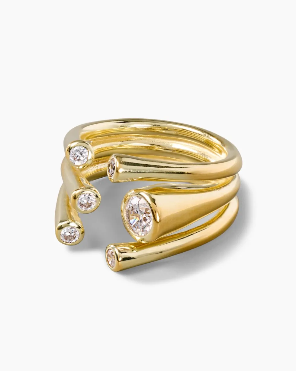 Ring mit Zirkonia