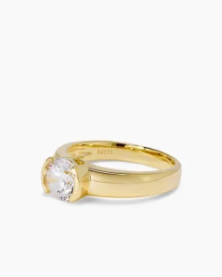 Ring mit Zirkonia