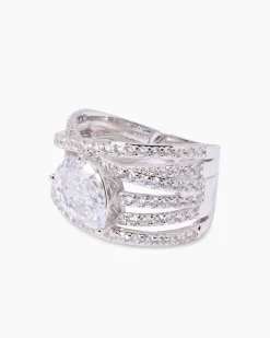 Ring mit Zirkonia
