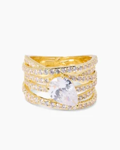 Ring mit Zirkonia